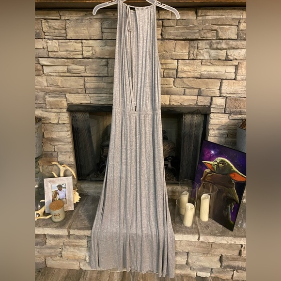 Tank style maxi dress - open back